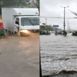 Heavy Rain Disrupts Delhi-NCR, 40-Minute Downpour Floods Gurugram Roads