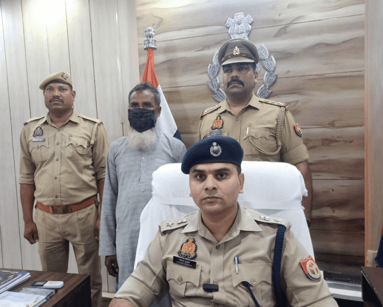 Man Arrested in Ramsanehi Murder Case in Balrampur, Minor Taken Into Custody