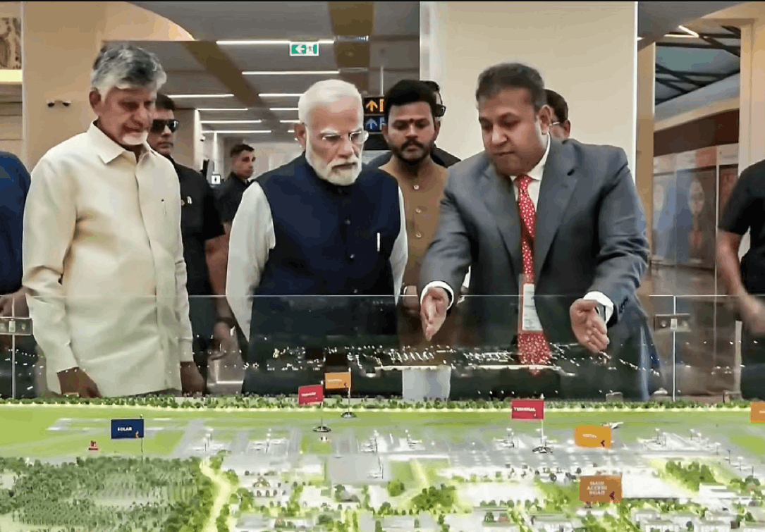PM Modi Inaugurates Bhogapuram International Airport in Andhra Pradesh