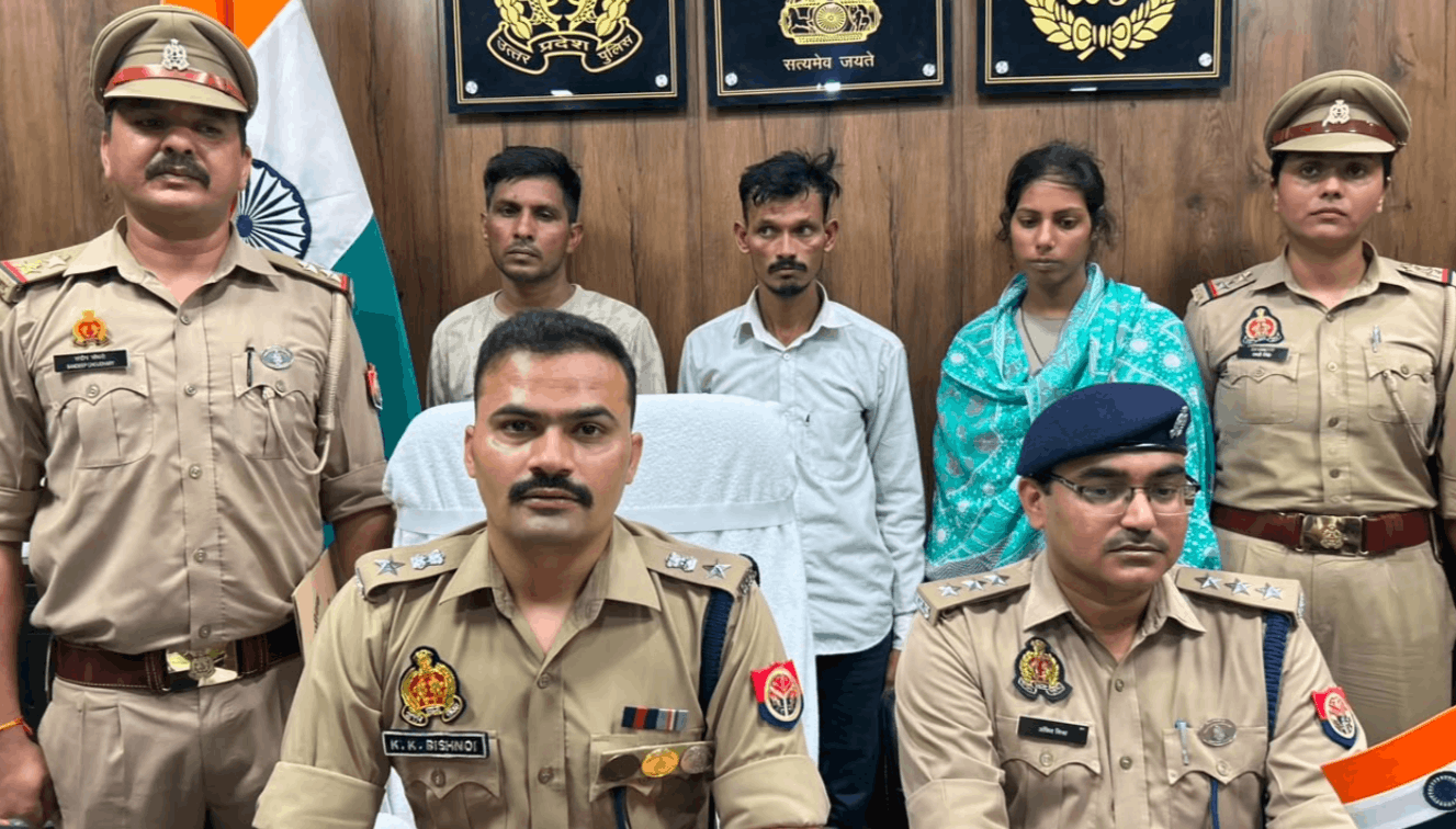 Sambhal Police Bust Inter-State Honey Trap and Fake Marriage Gang, Three Arrested