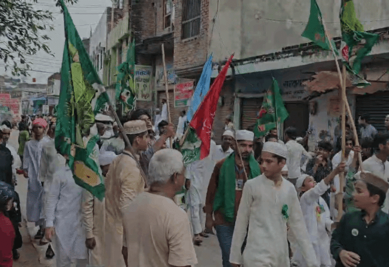 Milad-un-Nabi Procession Held Peacefully in Etah Amid Tight Security