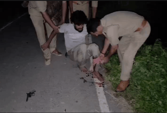 Wanted Kidnapping and Attempt-to-Murder Accused Arrested After Police Encounter in Ghazipur