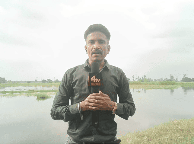 Tamolin Purwa Embankment Cut Overnight in Lakhimpur Kheri, Flood Threat Looms Over Villages