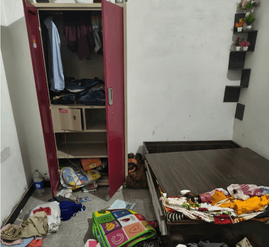 Sitapur: Burglars Loot ₹5 Lakh from House, Four Suspects Captured on CCTV