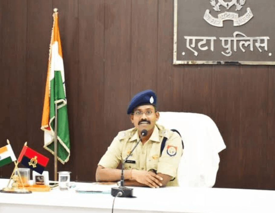 Etah SSP Transfers Inspectors and Sub-Inspectors in Major Police Reshuffle