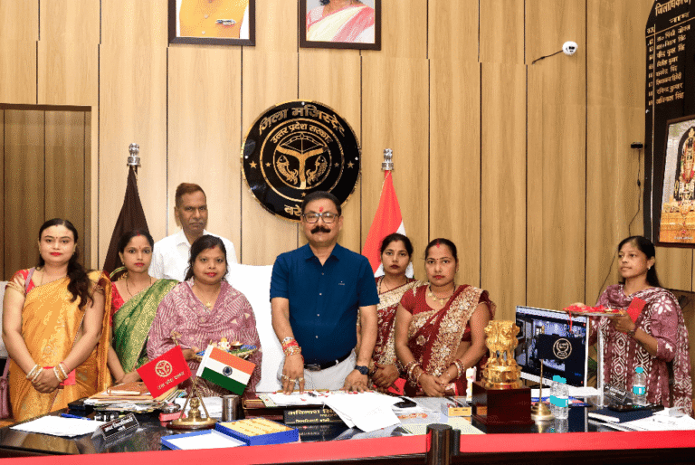 Bareilly: Self-Help Group Women Tie Rakhi to District Magistrate, Promote Women Empowerment and Social Harmony