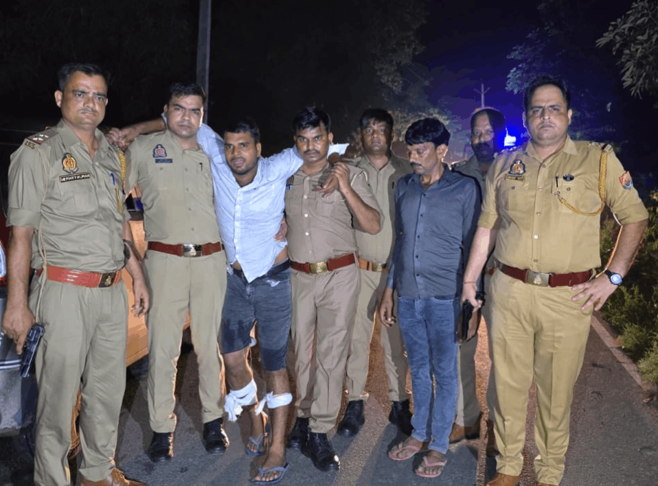 Main Accused in Rahul Yadav Murder Case Injured in Etawah Police Encounter, Arrested