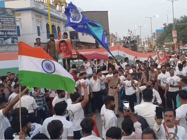 Indian National Youth Association Organises Grand Tiranga Rally in Hapur