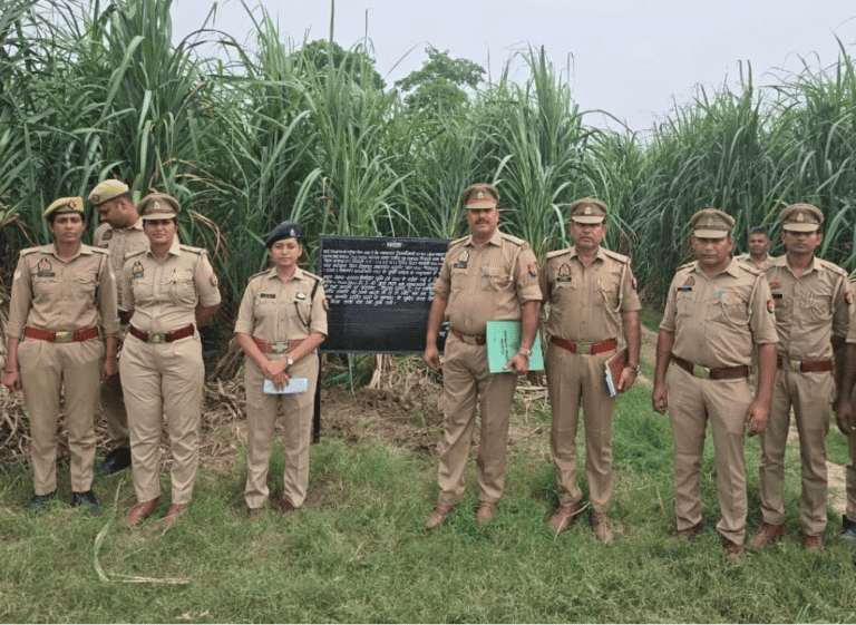 Attachment notice posted on the agricultural land of the notorious Dharmendra; assets worth ₹3.50 crore seized.