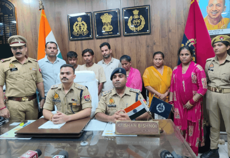 Sambhal Police Bust Child Kidnapping and Trafficking Gang, Six Accused Arrested