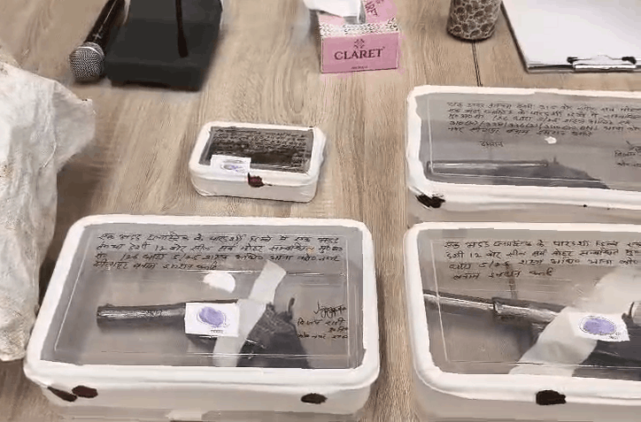 Illegal Arms Factory Busted in Sitapur, Two History-Sheeters Arrested
