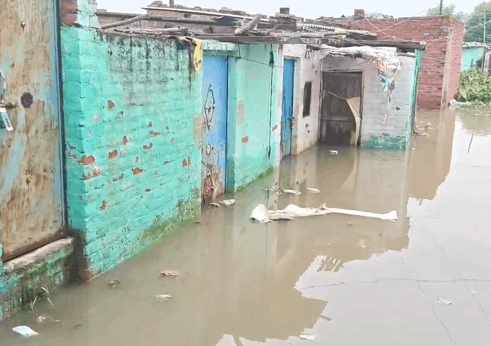 Kanpur: Pandav River in Spate, Flood-Like Situation Disrupts Life in Tikra