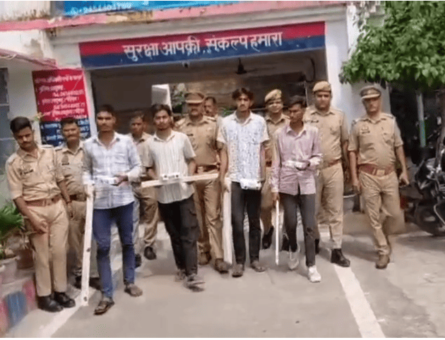 Five Arrested for Robbing Goat Traders on Highway in Kanpur
