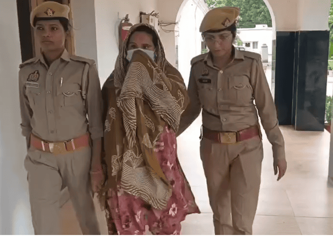 Woman Arrested with Heroin Worth ₹35 Lakh Near Indo-Nepal Border in Bahraich