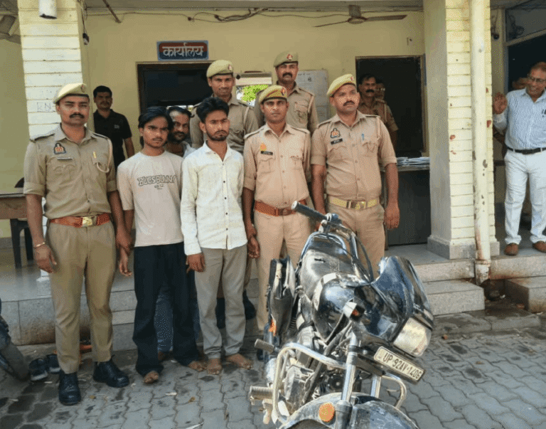 Three Arrested in Mobile Snatching Case Involving Kasturba Hostel Warden in Jalaun