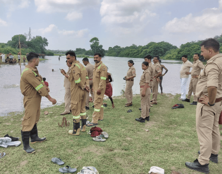 Child Drowns While Bathing in River in Sitapur, Family in Mourning