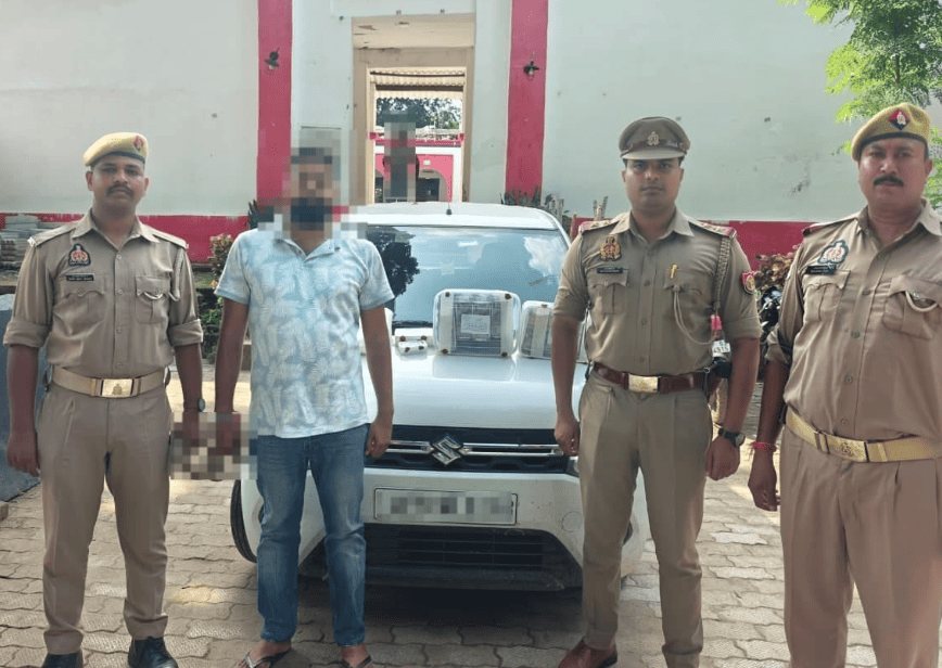 Jaunpur: Main Accused Arrested, ₹35 Lakh Recovered in ₹41 Lakh Robbery Case