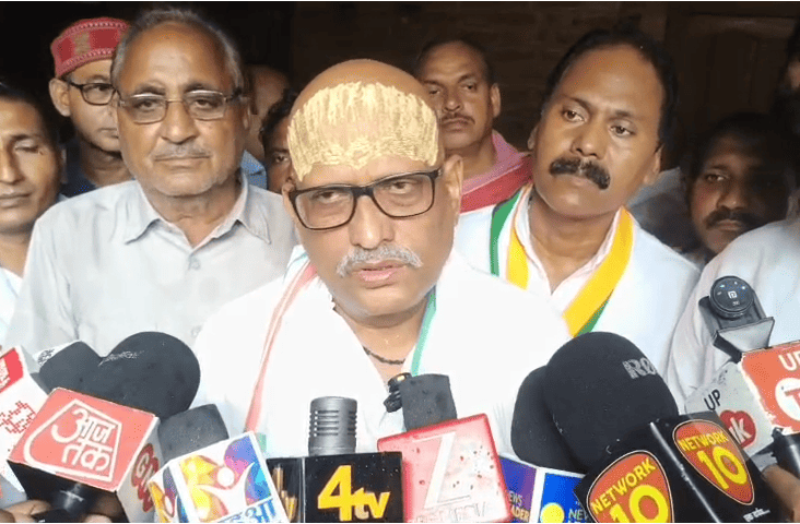 Jaunpur: Congress State President Ajay Rai Meets Victim's Family, Criticises State Government Over Law and Order
