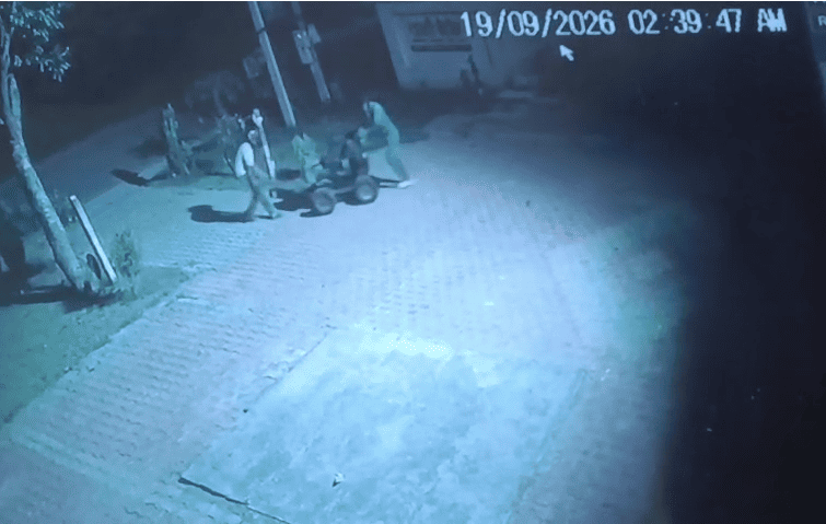 Etah: Generator Stolen from Guest House, Theft Captured on CCTV