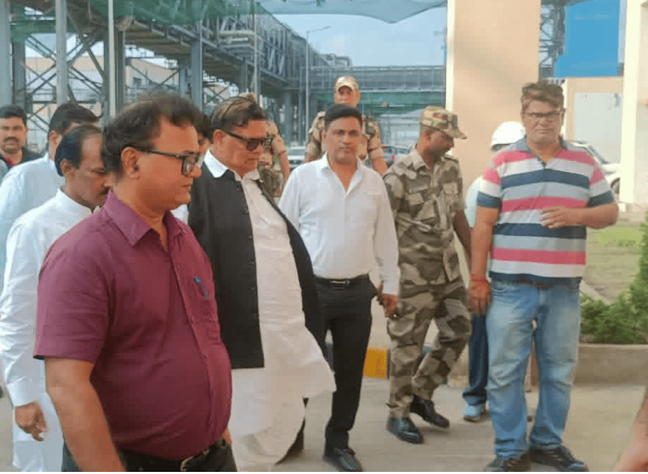 Etah: Minister Kailash Singh Rajput Reviews Seva Sankalp Campaign Preparations, Inspects Jawaharpur Thermal Power Project