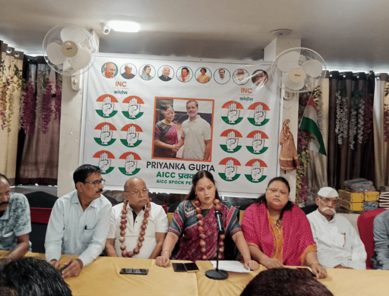 Congress Spokesperson Priyanka Gupta Targets UP Government Over Inflation and Civic Issues in Sitapur